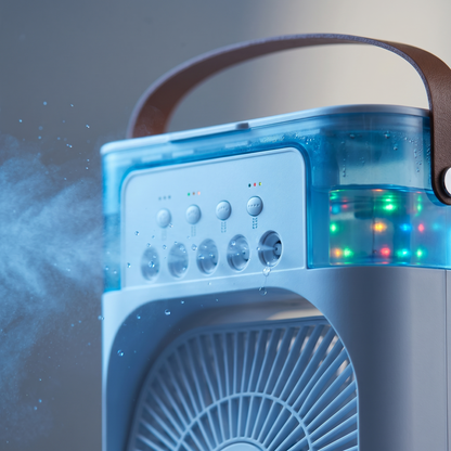 Ventilateur Climatiseur 3-en-1 – Spécial Canicule Été